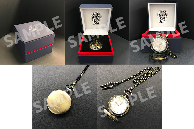 【数量限定】舞台『刀剣乱舞』5周年記念 番傘デザインオリジナル懐中時計