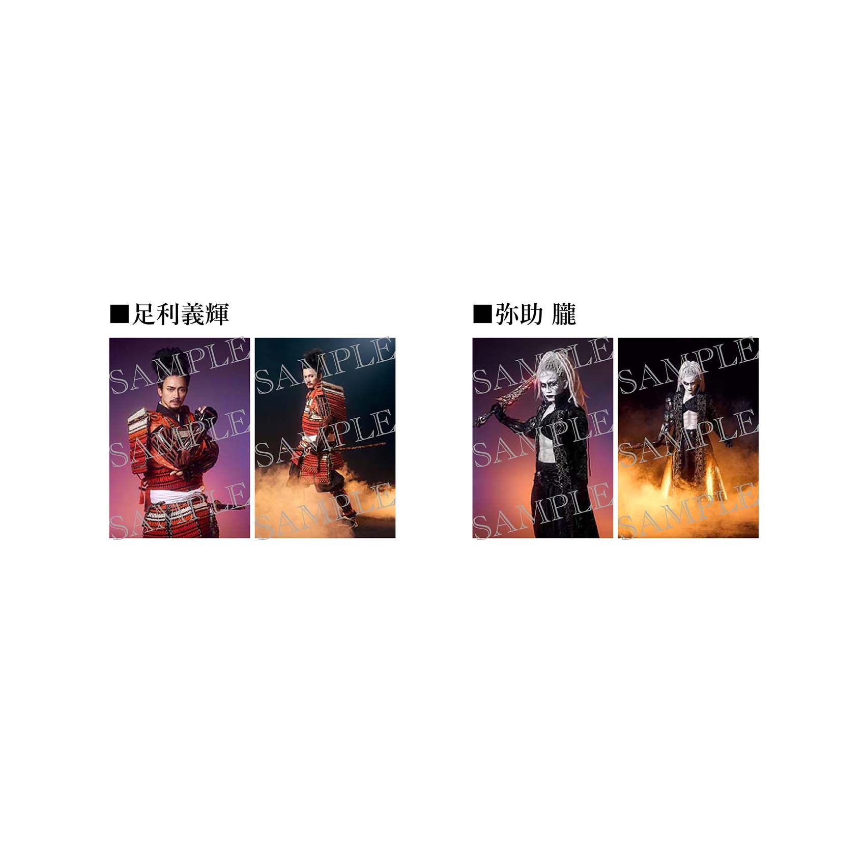 舞台『刀剣乱舞』陽伝 月と太陽と星々よ 個人ブロマイド（歴史上人物）